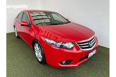 Red 2013 Honda Accord Euro Sedan LUXURY F