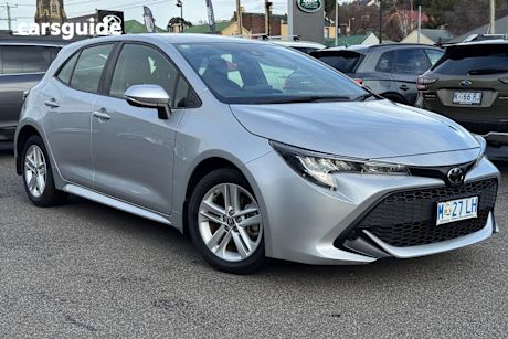 Silver 2021 Toyota Corolla Sedan Ascent Sport + Navigation
