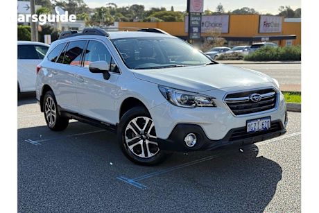 White 2019 Subaru Outback SUV 2.0D 4WD
