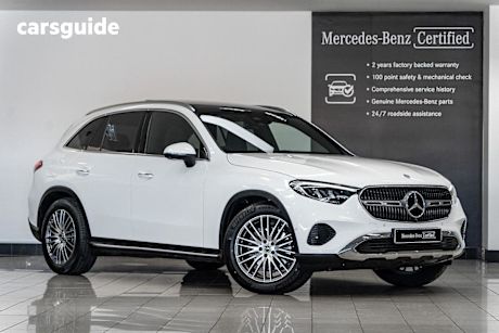 White 2025 Mercedes-Benz GLC200 Wagon 4Matic