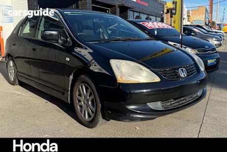 Black 2004 Honda Civic Hatchback VI