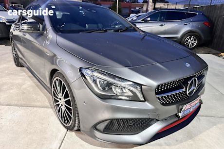 Grey 2016 Mercedes-Benz CLA250 Coupe Sport 4Matic