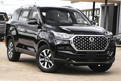Black 2023 Ssangyong Rexton Wagon Adventure (4Wd)