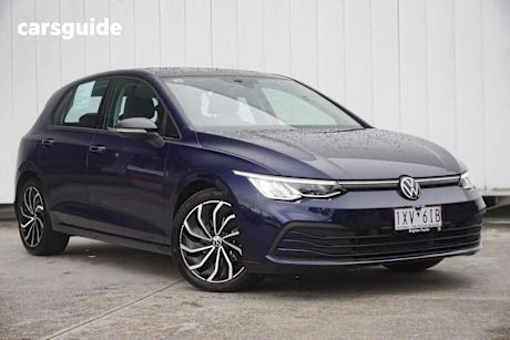 Blue 2023 Volkswagen Golf Hatchback 110TSI Life