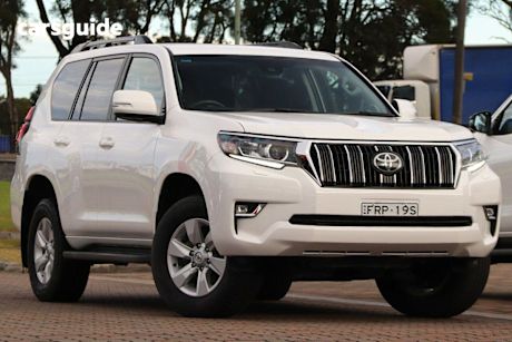 White 2022 Toyota Landcruiser Prado Wagon GXL