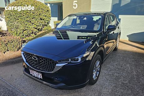 Blue 2022 Mazda CX-5 Wagon Maxx Sport (awd)