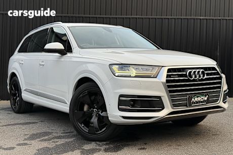White 2018 Audi Q7 Wagon 3.0 TDI Quattro (160KW)