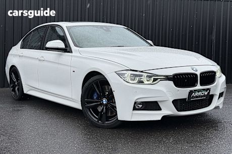 White 2016 BMW 3 Sedan 25i