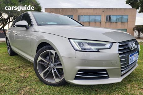 Silver 2017 Audi A4 Sedan 2.0 Tfsi S Tronic Sport