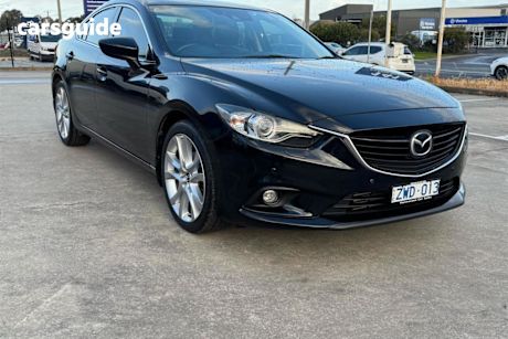 Black 2013 Mazda 6 Sedan Atenza