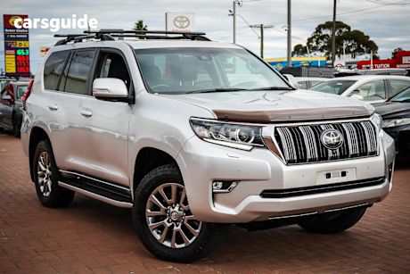 Silver 2017 Toyota Landcruiser Prado Wagon Kakadu (4X4)