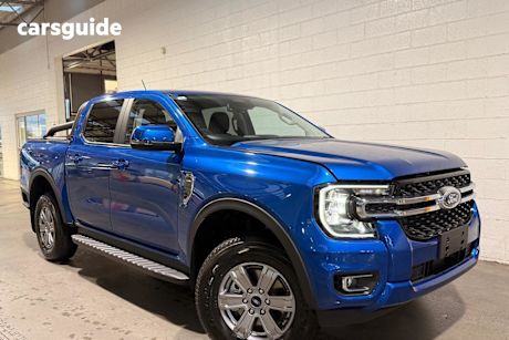 Blue 2024 Ford Ranger Double Cab Pick Up XLT 2.0 (4X4)