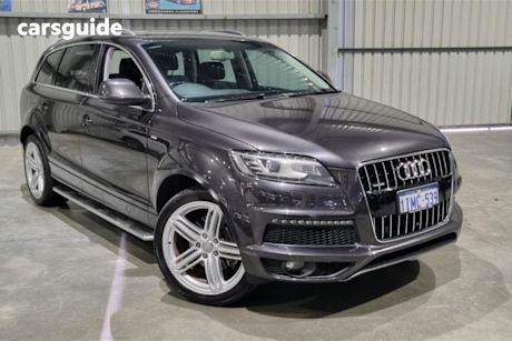 Grey 2015 Audi Q7 Wagon 4.2 TDI Quattro