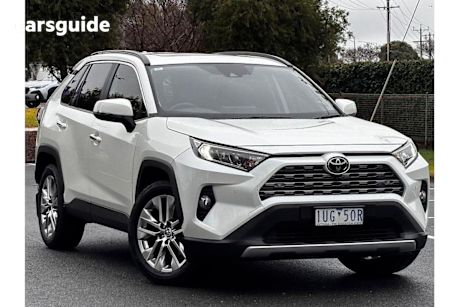 White 2021 Toyota RAV4 SUV CRUISER F