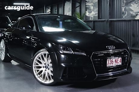 Black 2015 Audi TT Coupe 2.0 Tfsi Quattro S-Line