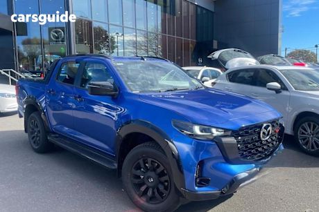 Blue 2025 Mazda BT-50 Dual Cab Pick-up SP (4X4)