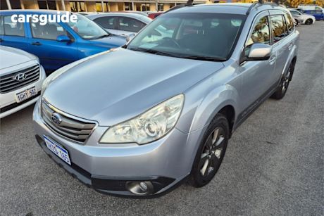 Silver 2012 Subaru Outback Wagon 2.5I