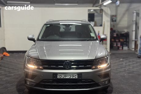 Grey 2016 Volkswagen Tiguan Wagon 110 TSI Comfortline