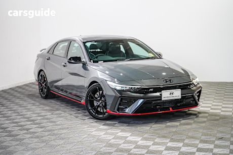 Grey 2025 Hyundai I30 Sedan N Premium With Sunroof