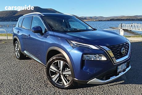 Blue 2024 Nissan X-Trail Wagon TI-L (4WD)