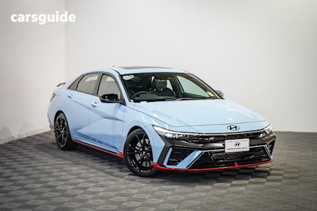 Blue 2025 Hyundai I30 Sedan N Premium With Sunroof