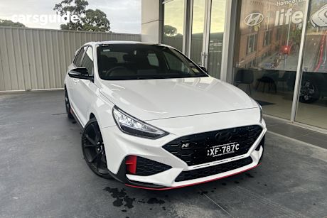 White 2025 Hyundai I30 Hatchback N Premium With Sunroof