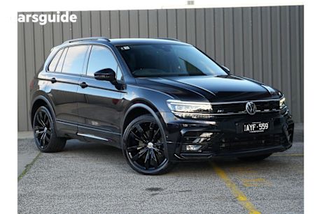 Black 2018 Volkswagen Tiguan SUV WOLFSBURG EDITION 4WD