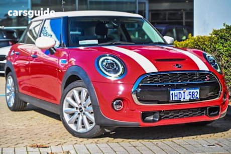 Red 2020 Mini Cooper Hatchback S 3D Hatch