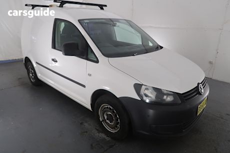 White 2014 Volkswagen Caddy Van TDI250