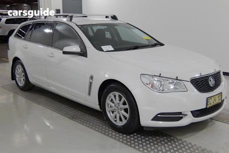 White 2014 Holden Commodore Sportswagon Evoke (lpg)