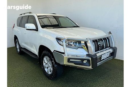 White 2021 Toyota Landcruiser Prado Wagon GXL