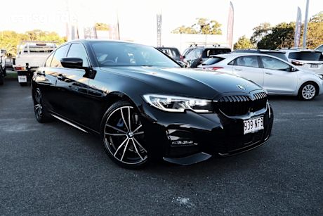 Black 2020 BMW 330I Sedan M Sport