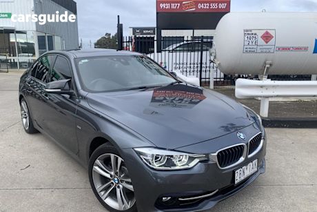 Grey 2015 BMW 318I Sedan Sport Line