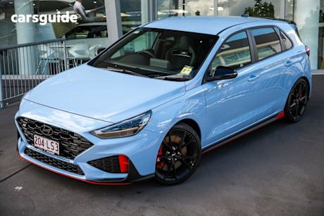 Blue 2024 Hyundai I30 Hatchback N Premium With Sunroof