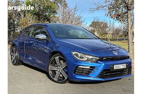 Blue 2015 Volkswagen Scirocco Coupe R