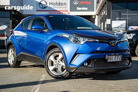 Blue 2018 Toyota C-HR Wagon (2WD)