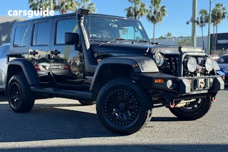 Black 2011 Jeep Wrangler Hardtop Unlimited Renegade 70TH Anni