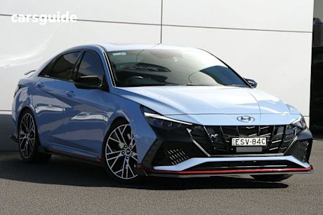 Blue 2022 Hyundai I30 Sedan N PREMIUM F