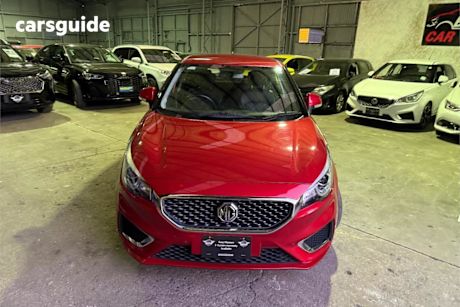 Red 2020 MG MG3 Hatchback Excite (with Navigation)