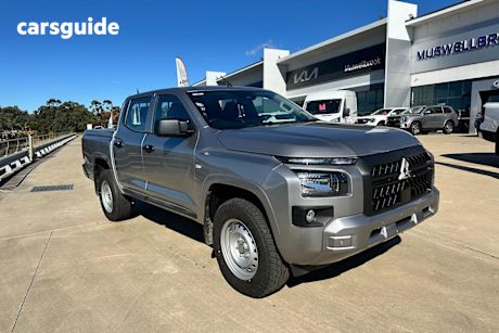 Silver 2024 Mitsubishi Triton Double Cab Pick Up GLX (4X4)