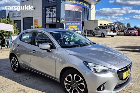 Grey 2015 Mazda 2 Hatchback Genki