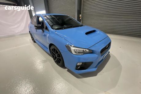 Blue 2015 Subaru WRX Sedan Premium Hyper Blue (awd)
