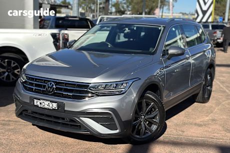 Silver 2022 Volkswagen Tiguan Wagon Allspace 110TSI Life