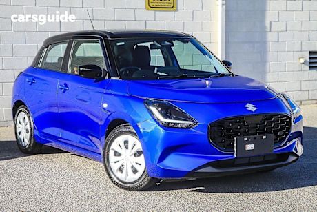 Blue 2024 Suzuki Swift Hatchback Hybrid