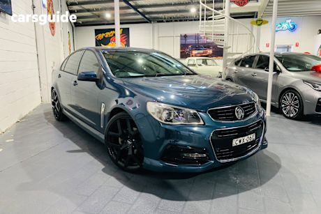 Green 2013 Holden Commodore Sedan SV6