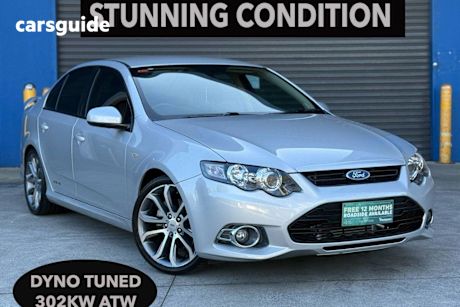 Silver 2012 Ford Falcon Sedan XR6 TURBO LIMITED EDITION FG MK2