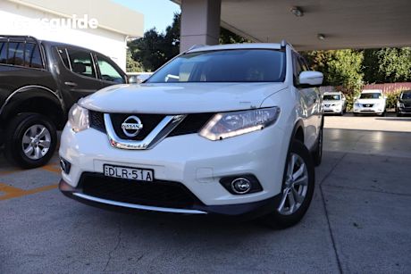 White 2016 Nissan X-Trail Wagon ST-L (fwd)
