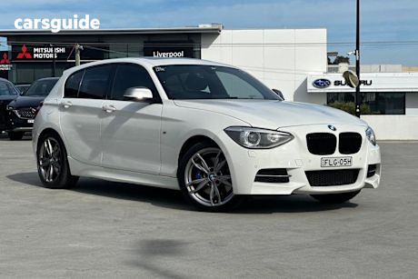 White 2014 BMW M135I Hatchback