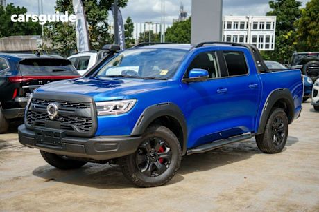 Blue 2025 GWM Cannon Dual Cab Utility XSR (4X4)