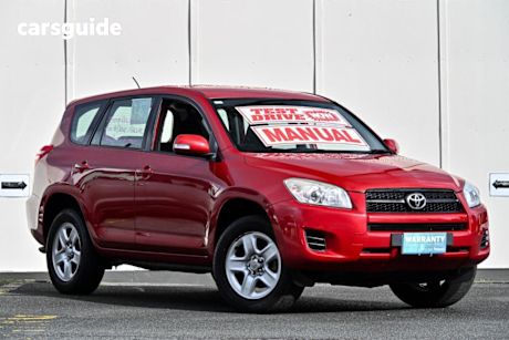 Red 2009 Toyota RAV4 Wagon CV (4X4)